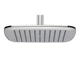 Nikles Pearl Twin Rail Shower - Pearl Handpiece, Pearl 250 Square Showerhead Chrome (3 Star)