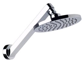 Yeva Angled Shower 150mm Round Head Chrome (3 Star)