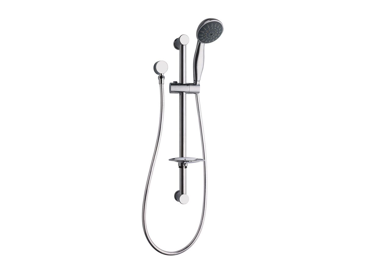 Posh Bristol Rail Shower 7 Function Chrome (3 Star)