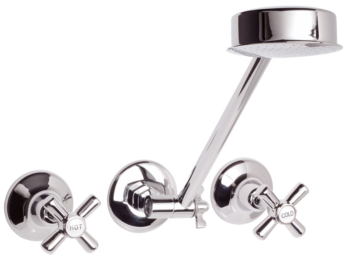 Posh Bristol Shower Set Chrome (3 Star) from Reece