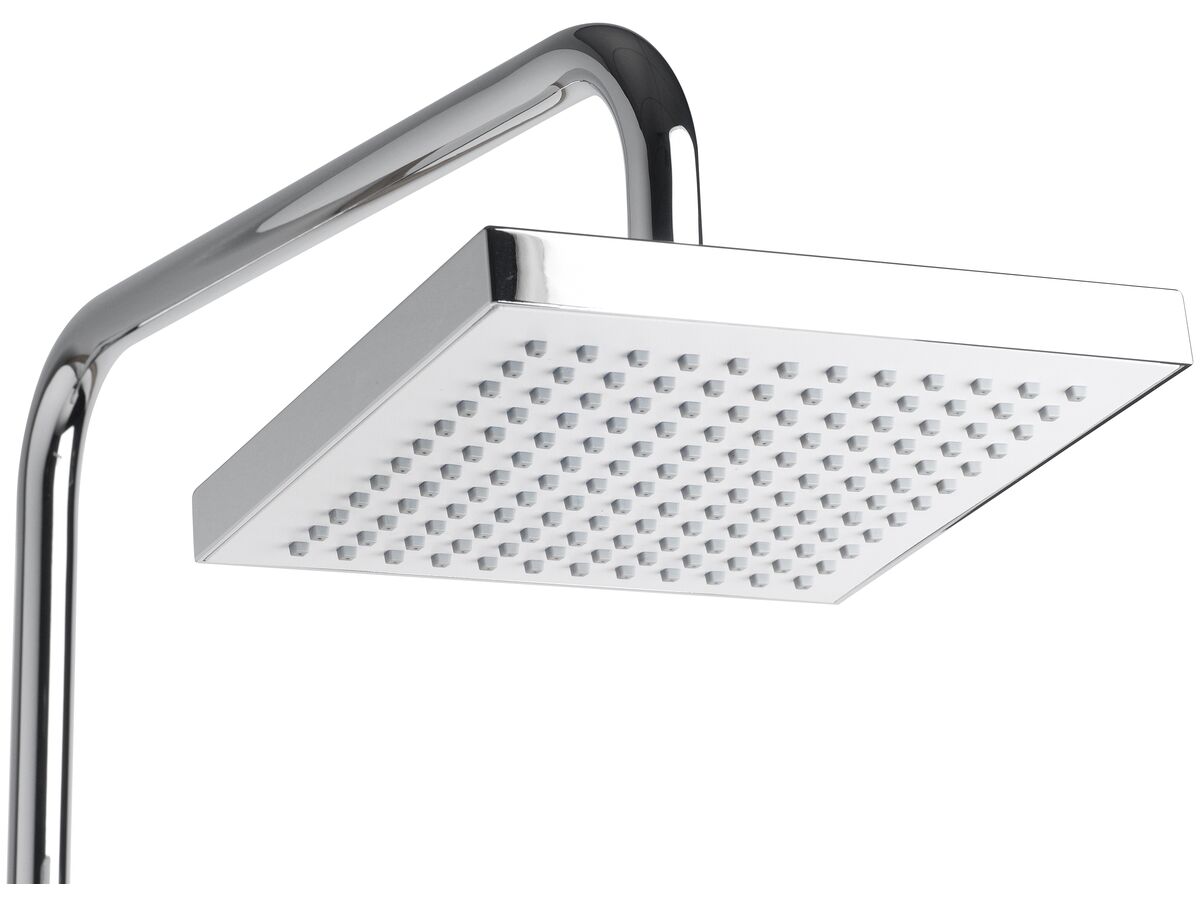 American Standard Twin Shower Square with Top Rail Water Inlet 3