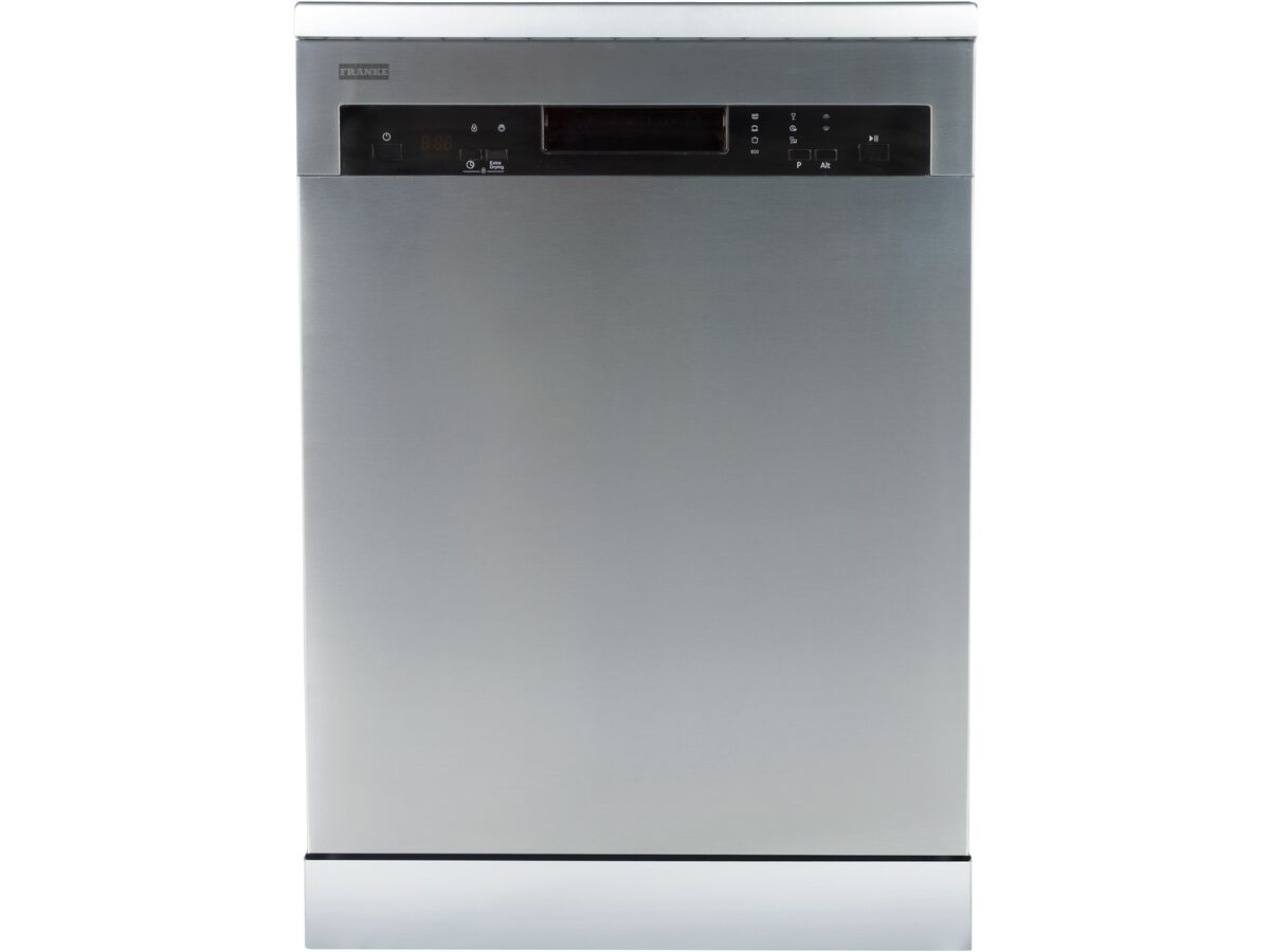 Franke Designer Freestanding Dishwasher Stainless Steel with Silver Kick Plate 60cm (4.5 Star