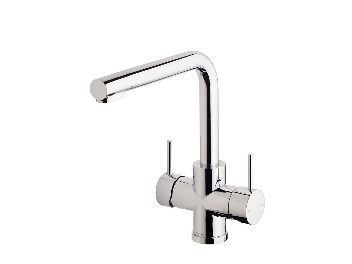 Phoenix Pristine 2-in-1 Filtered Water Sink Mixer with Filter Chrome Plated (5 Star)