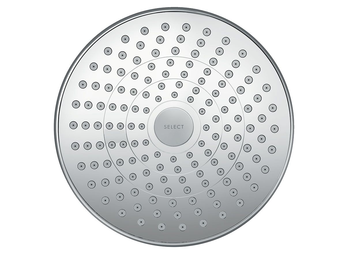 Hansgrohe Croma Select S Overhead Shower White/ Chrome (3 Star) from Reece