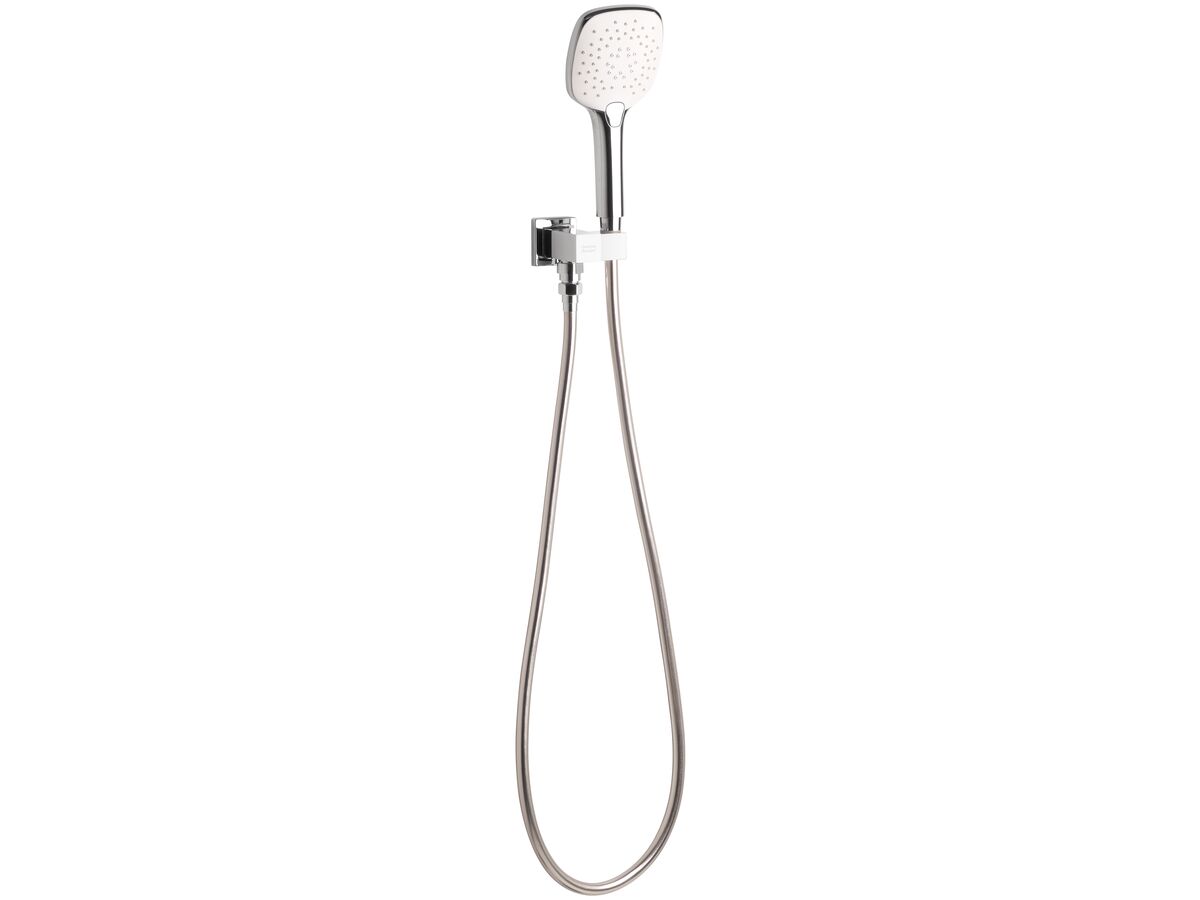 American Standard Cygnet Hand Shower with Wall Bracket Square Chrome (3 Star)