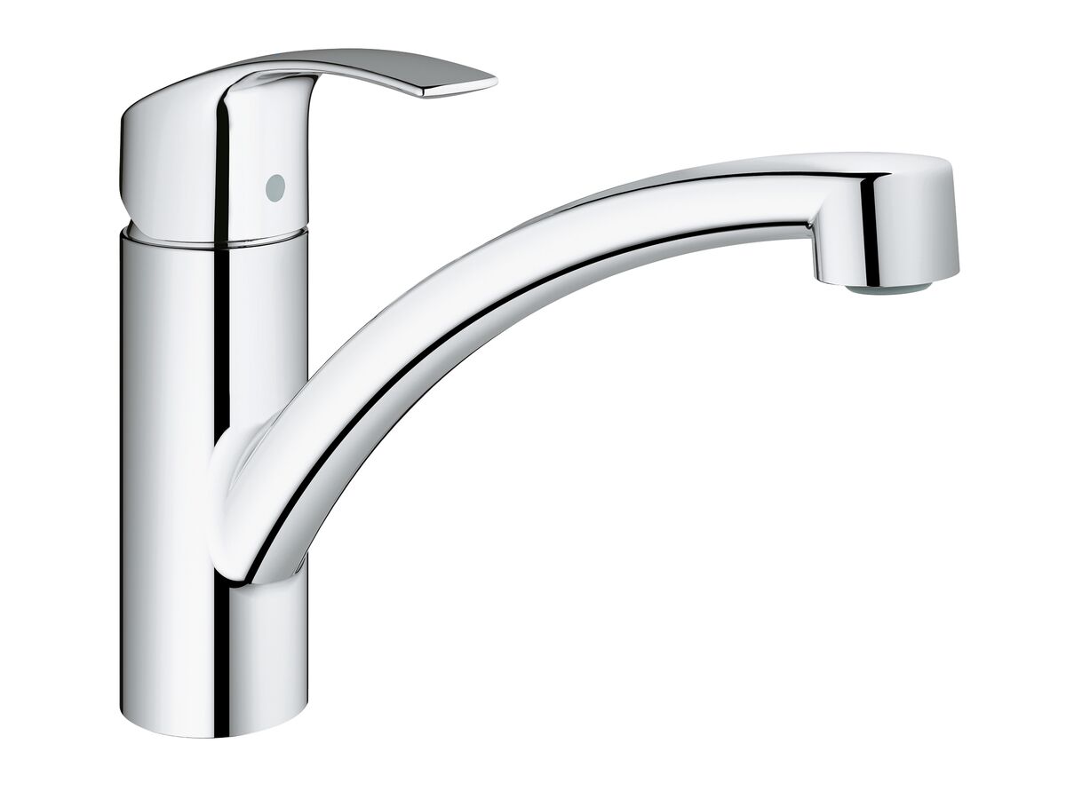 GROHE EuroSmart New Sink Mixer Tap Chrome (4 Star) from Reece
