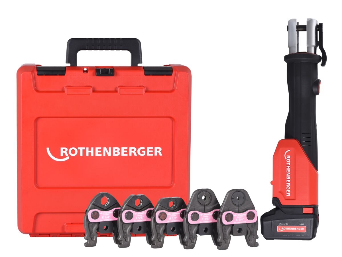 Rothenberger 4000 MaxiPro Tool Kit 1/4-3/4""