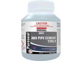 SOUDAL SOLVENT CEMENT ABS GREY 250ML