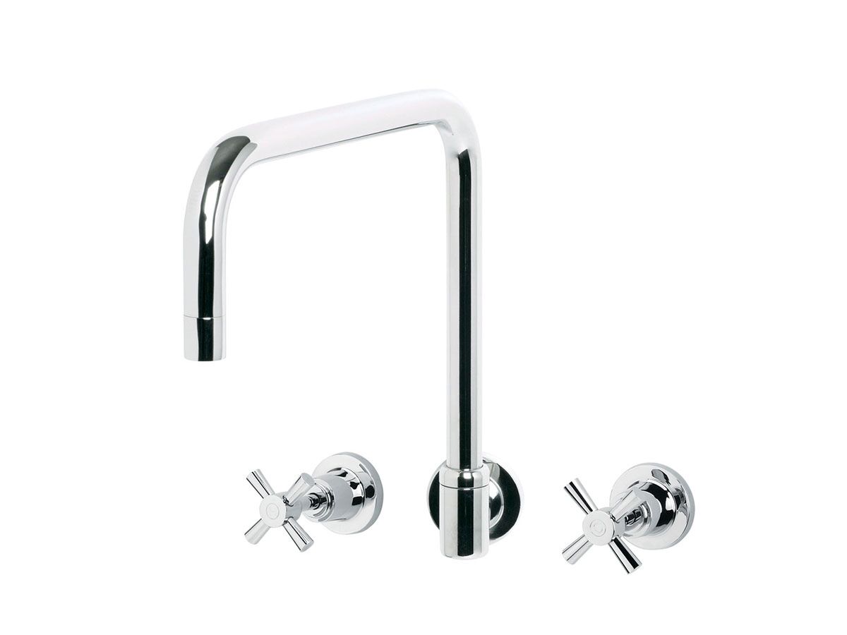 Phoenix Gen X Outlet Wall Sink SetfixedSpout Chrome (4 Star) from Reece