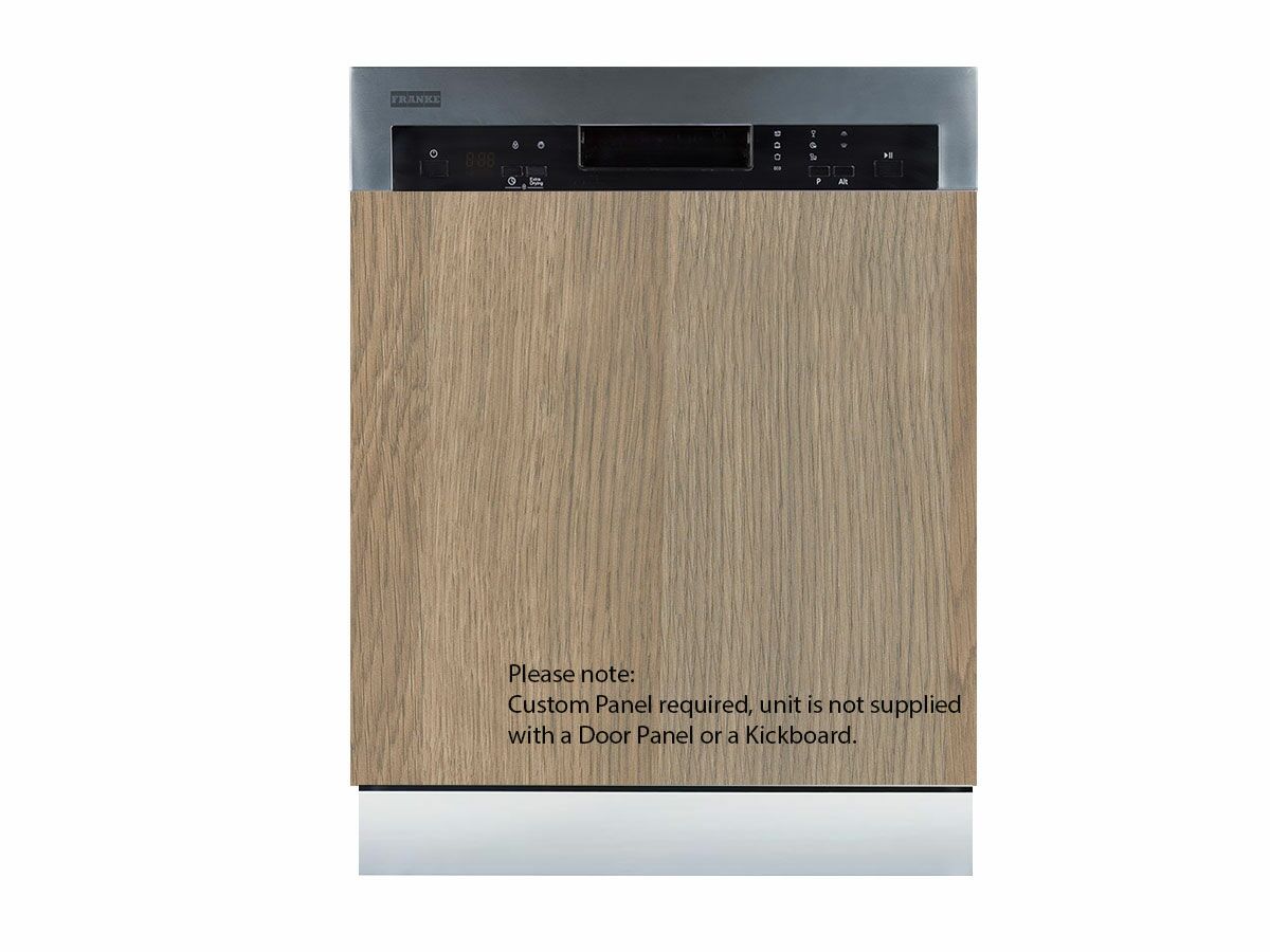 Franke Designer SemiIntegrated Dishwasher Stainless Steel 60cm (4.5