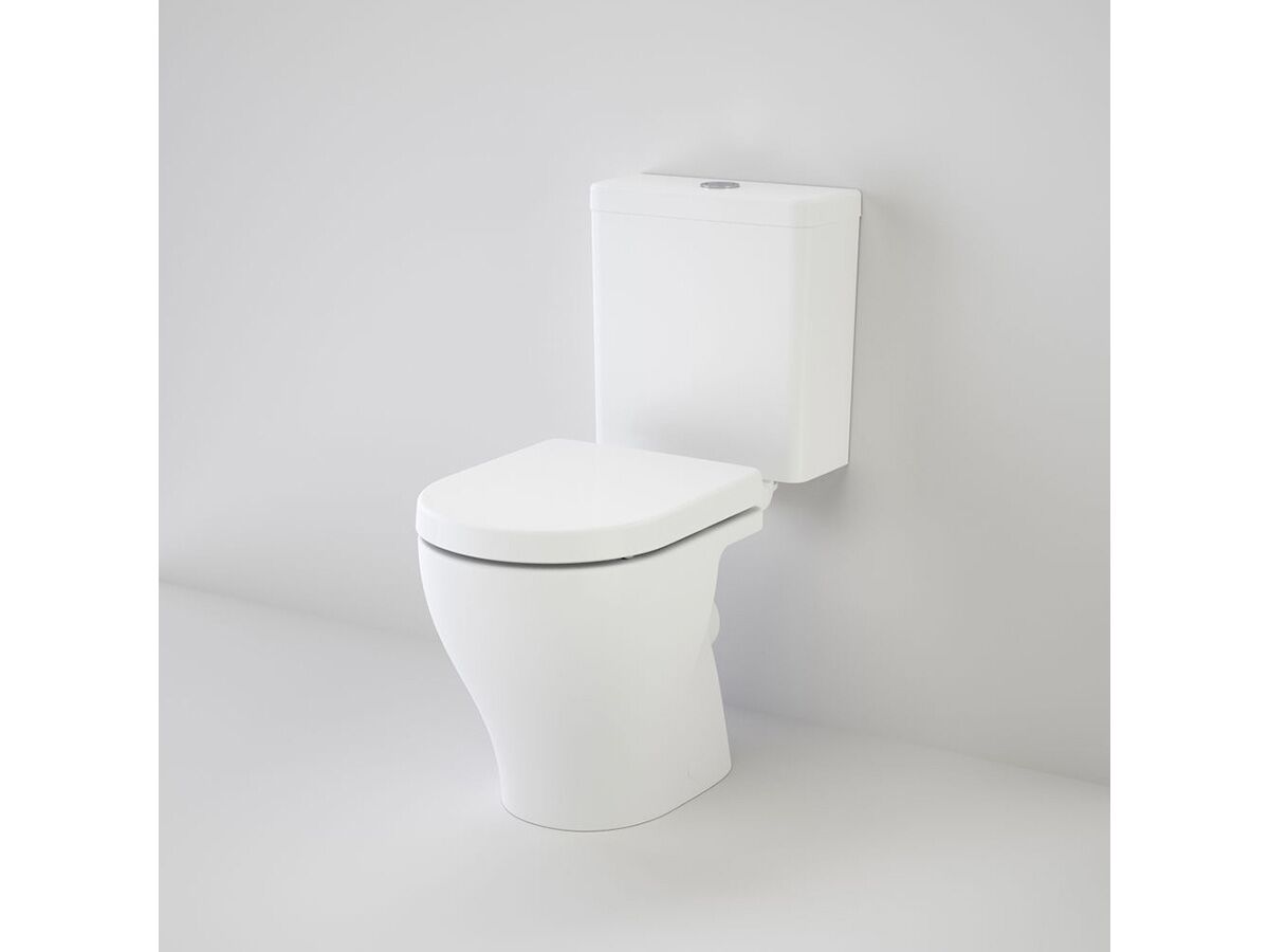 Caroma Luna Cleanflush Close Coupled P Trap Toilet Suite White (4 Star)