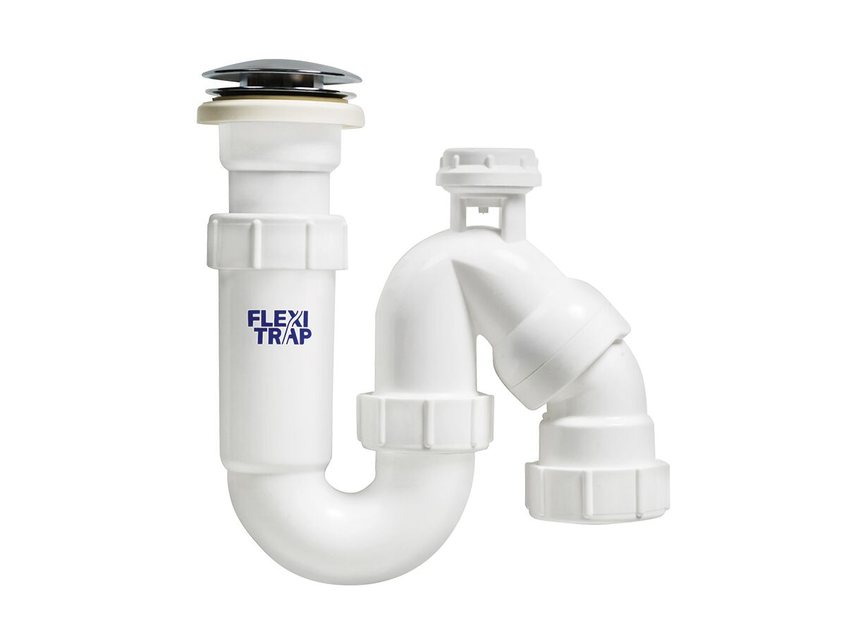 Dux Flexitrap P&S Pop Up Waste Vented PUV 32mm / 40mm from Reece