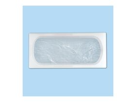 Stirling Pressed Steel Bath White