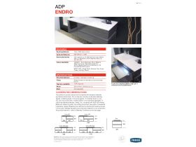 ADP Endro 1200mm Wall Hung Vanity Unit 1 Door 2 Drawers (No Basin) from ...