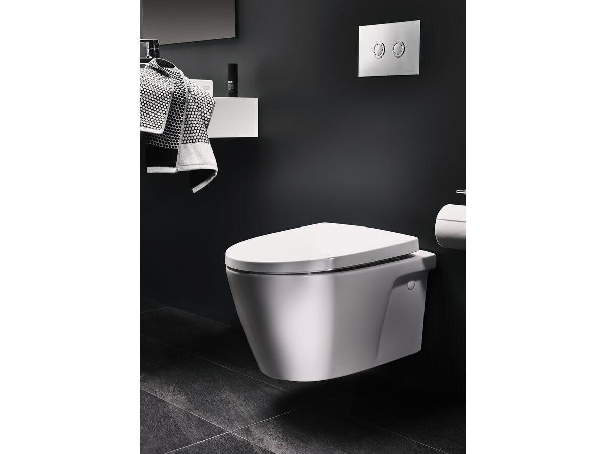 American Standard Acacia E Wall Hung Pan with Soft Close Quick Release