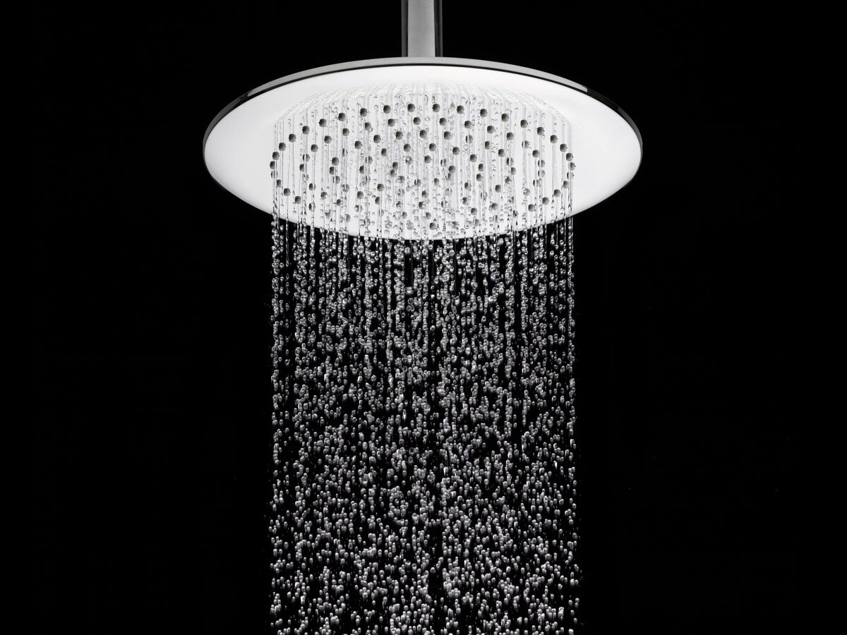 Nikles Pearl 250 Round Shower Head Chrome (3 Star) from Reece