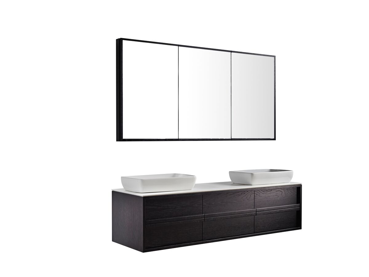 Issy Z8 Rectangle Shaving Cabinet and Vanity Unit