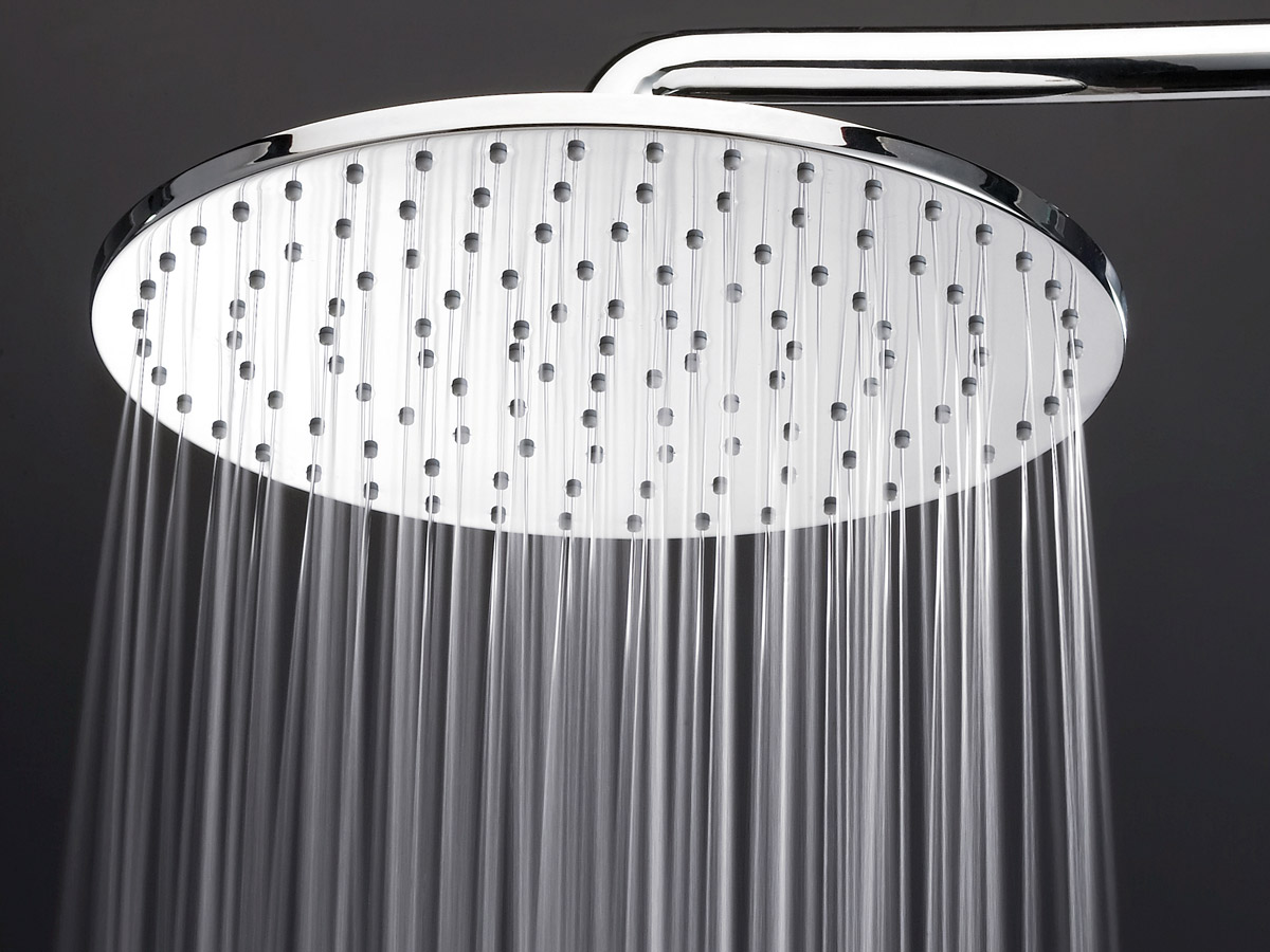 Nikles Techno Brass Shower Head 300mm (3 Star) from Reece