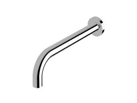 Scala 25 Wall Outlet Curved 200mm Chrome (3 Star)