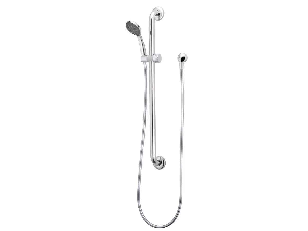 Posh Solus MK3 Grab Rail Shower 1 Function 900mm Chrome (4 Star) from Reece