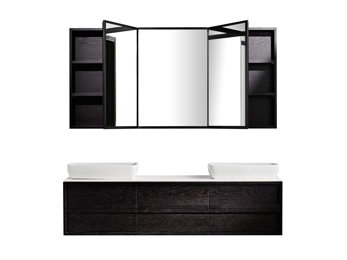 ISSY Z8 1500mm x 150mm x 930mm Recessed Triple Shaving from Reece