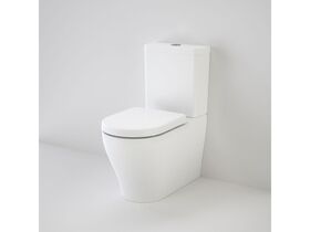 Caroma Luna Wall Faced Close Coupled Toilet Suite Soft Close Seat White (4 Star)