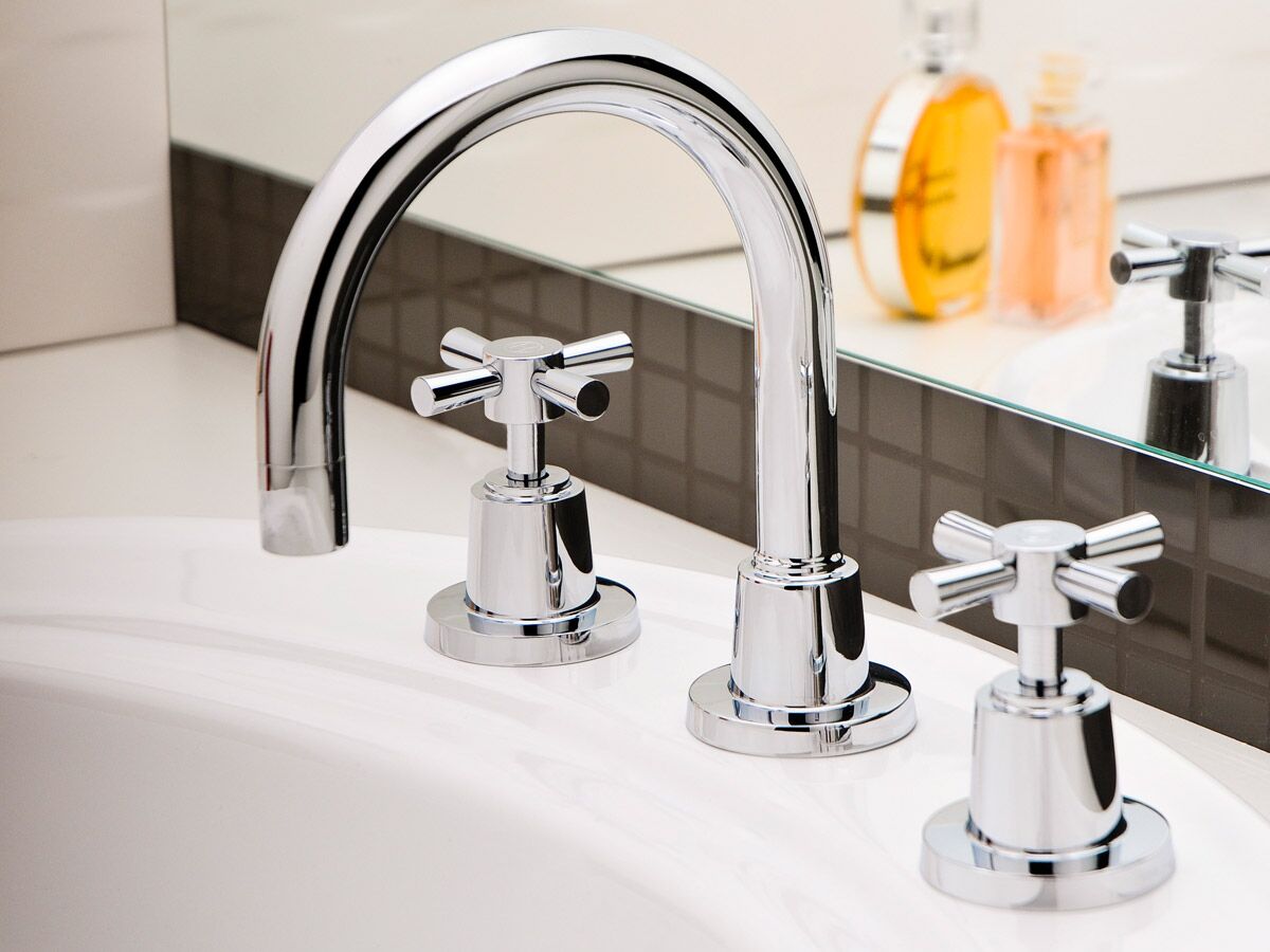 Phoenix Gen X Basin Set Gooseneck Swivel Outlet Chrome (5 Star) from Reece