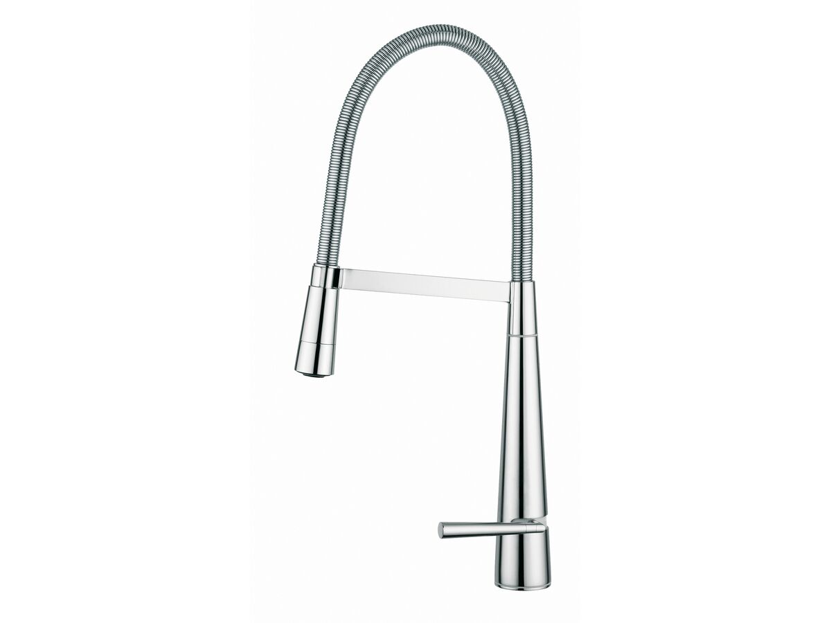 Teknobili Likid 300 Sink Mixer with Pullout Spray Chrome (4 Star)