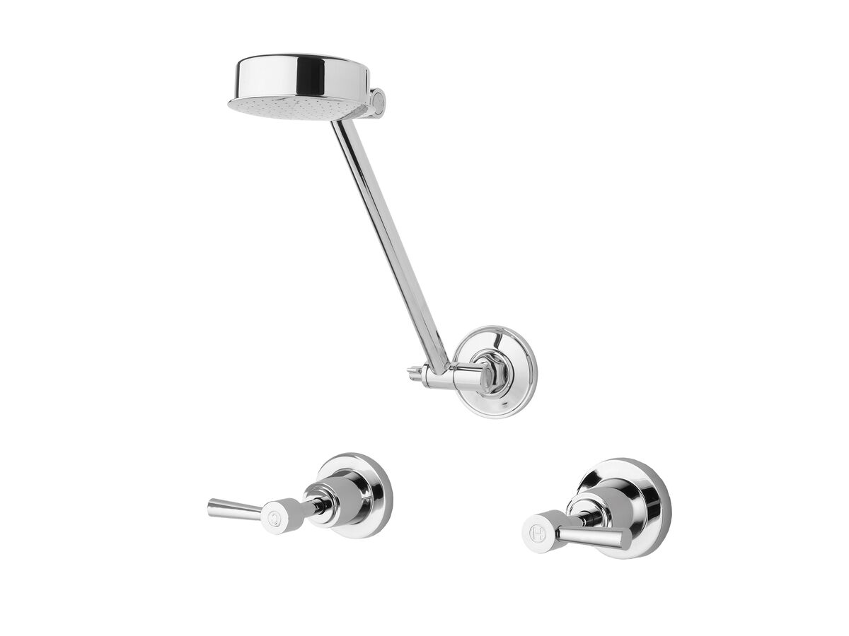 Phoenix Gen X Lever Shower Set Universal Rose Chrome (3 Star) from Reece
