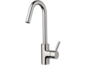 Mizu Drift Gooseneck Sink Mixer Chrome (4 Star)