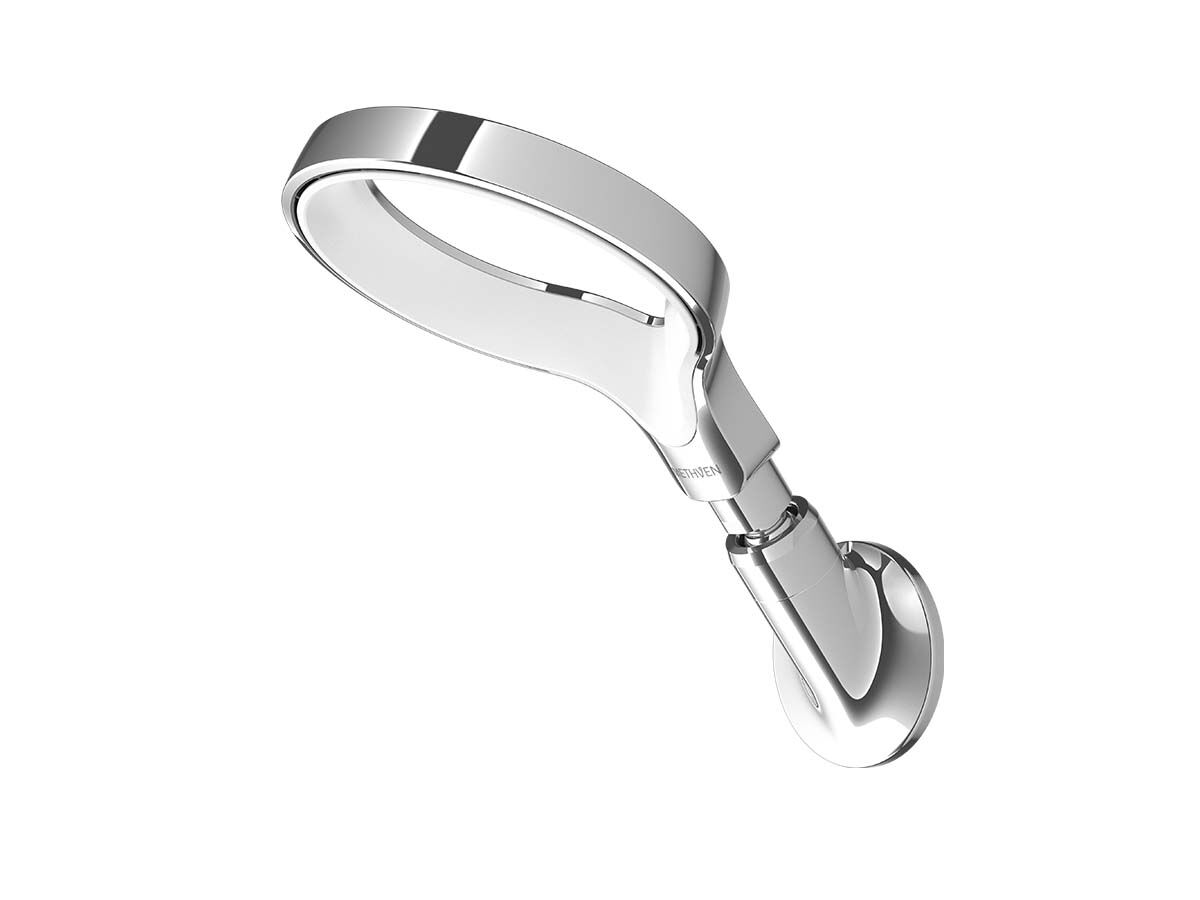 Aio Aurajet Wall Shower Short Arm White (3 Star) from Reece