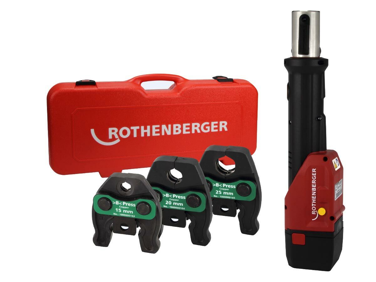 Rothenberger Compact B-Press Tool Kit 15-25mm