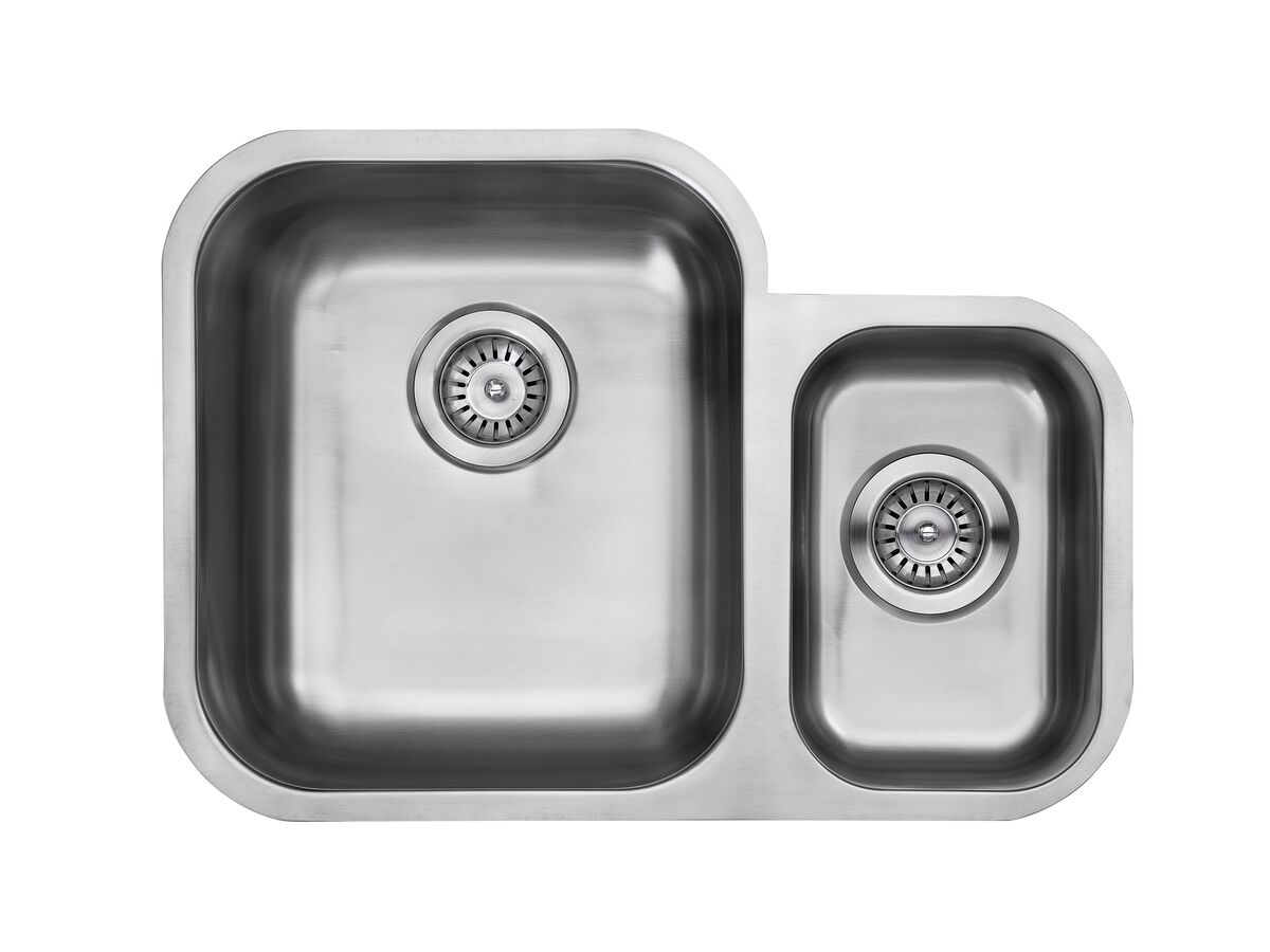 Posh Solus MK3 1 1/3 Bowl Undermount Sink, No Taphole, Stainless Steel