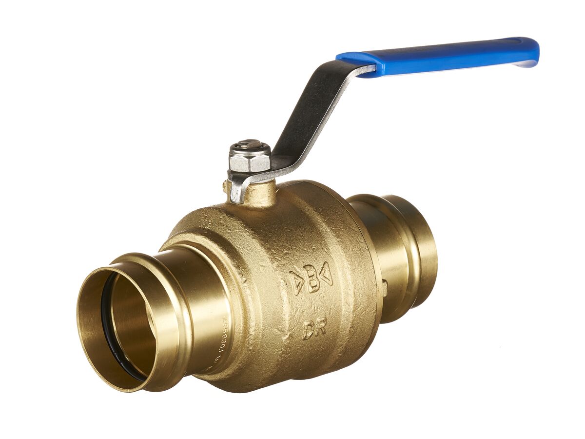 B-Press Ball Valve Water 50mm Copper x 50mm Copper