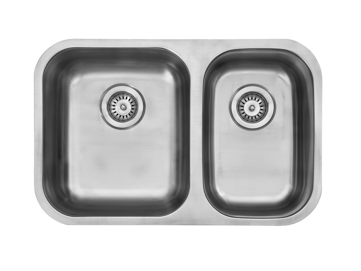 Posh Solus MK3 1 3/4 Bowl Undermount Sink, No Taphole, Stainless Steel