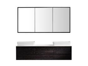 Issy Z8 Rectangle Shaving Cabinet and Vanity Unit