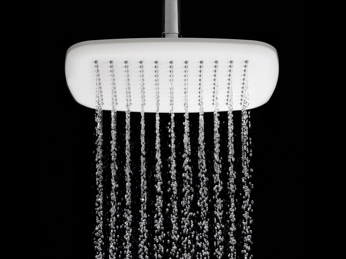 Nikles Pearl Square Shower Head 250mm Chrome (3 Star) from Reece