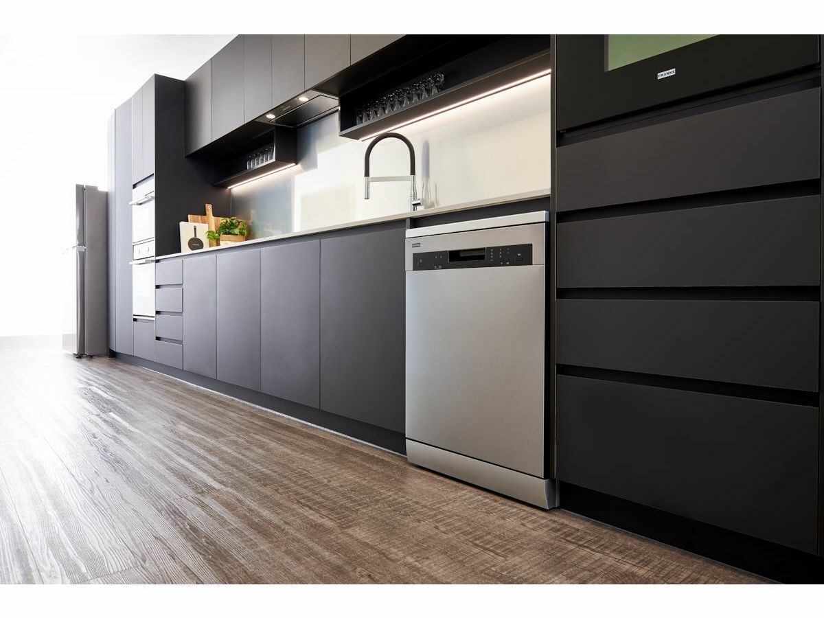 Franke Designer Freestanding Dishwasher Stainless Steel with Silver