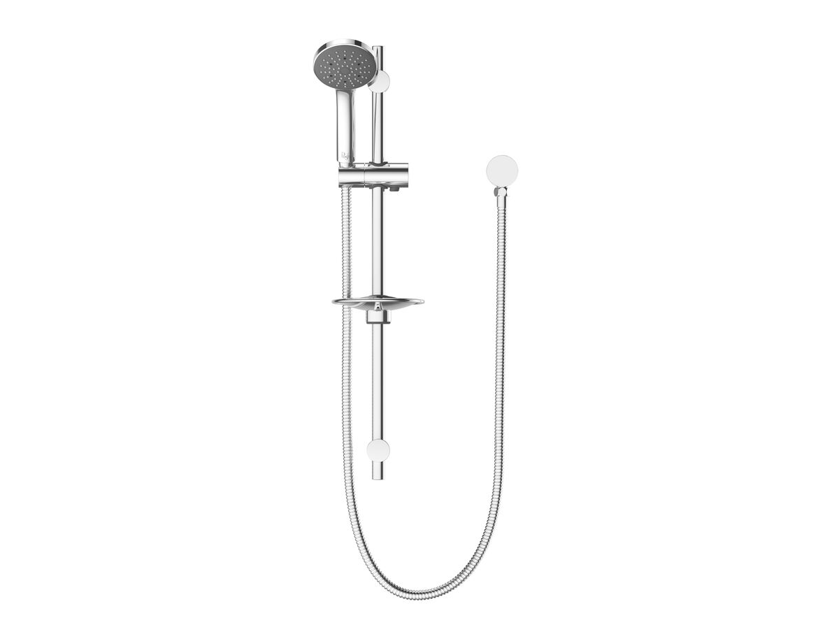 Posh Solus Mk3 Rail Shower 1 Function Chrome (4 Star)