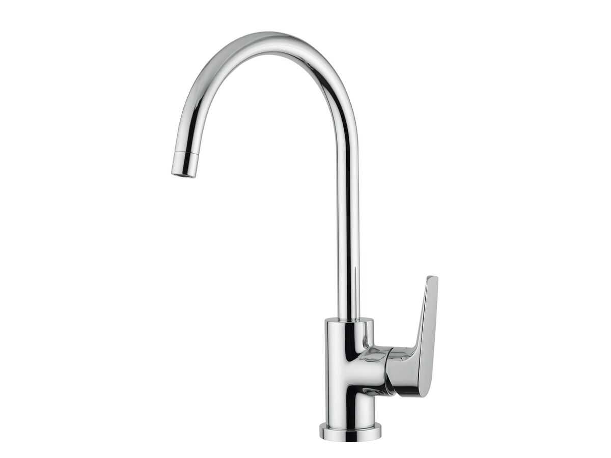 Posh Solus MK2 Gooseneck Sink Mixer Tap Chrome (4 Star) from Reece