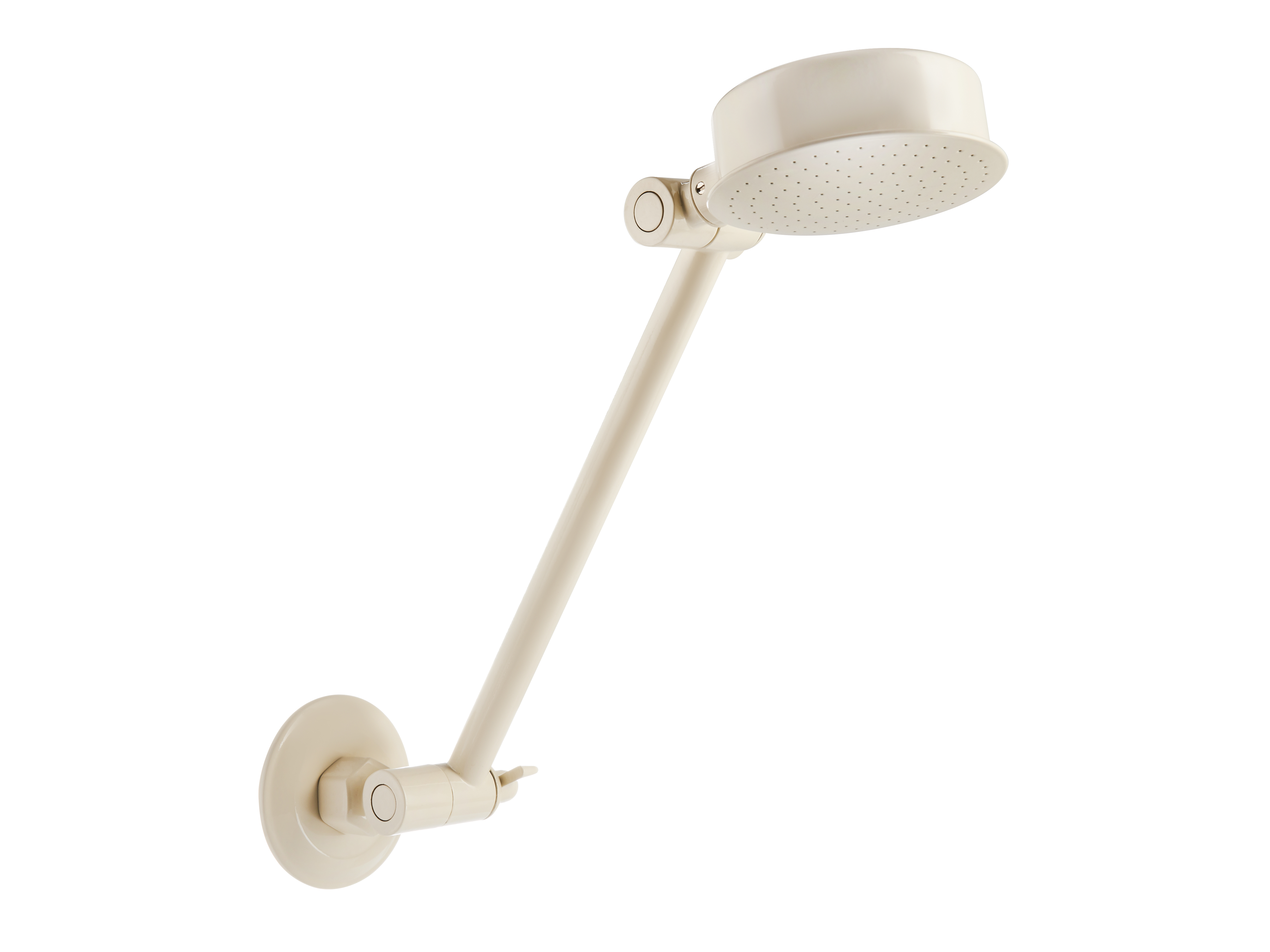 Standard All Directional Shower Arm & Rose Almond Ivory (3 Star) from Reece