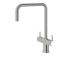 Scala Mini Twin Handle Mixer Large Square Chrome (5 Star)