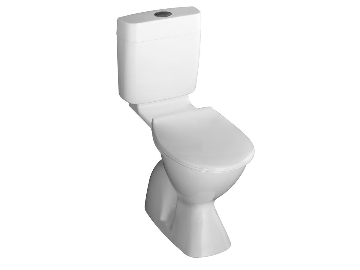 Posh Solus Concorde Concealed S Trap Toilet Suite White (4 Star) From Reece