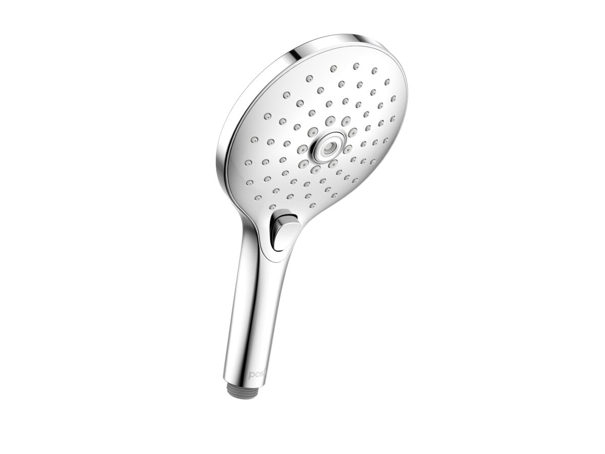Posh Domaine Shower Handpiece Only 3 Function Chrome (4 Star) from Reece