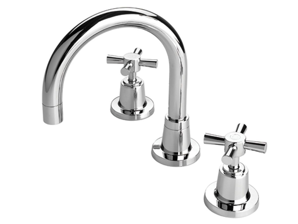 Phoenix Gen X Basin Set Gooseneck Swivel Outlet Chrome (5 Star) from Reece