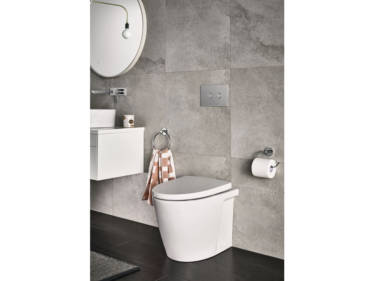 American Standard Acacia E Back to Wall Pan with Soft Close Quick