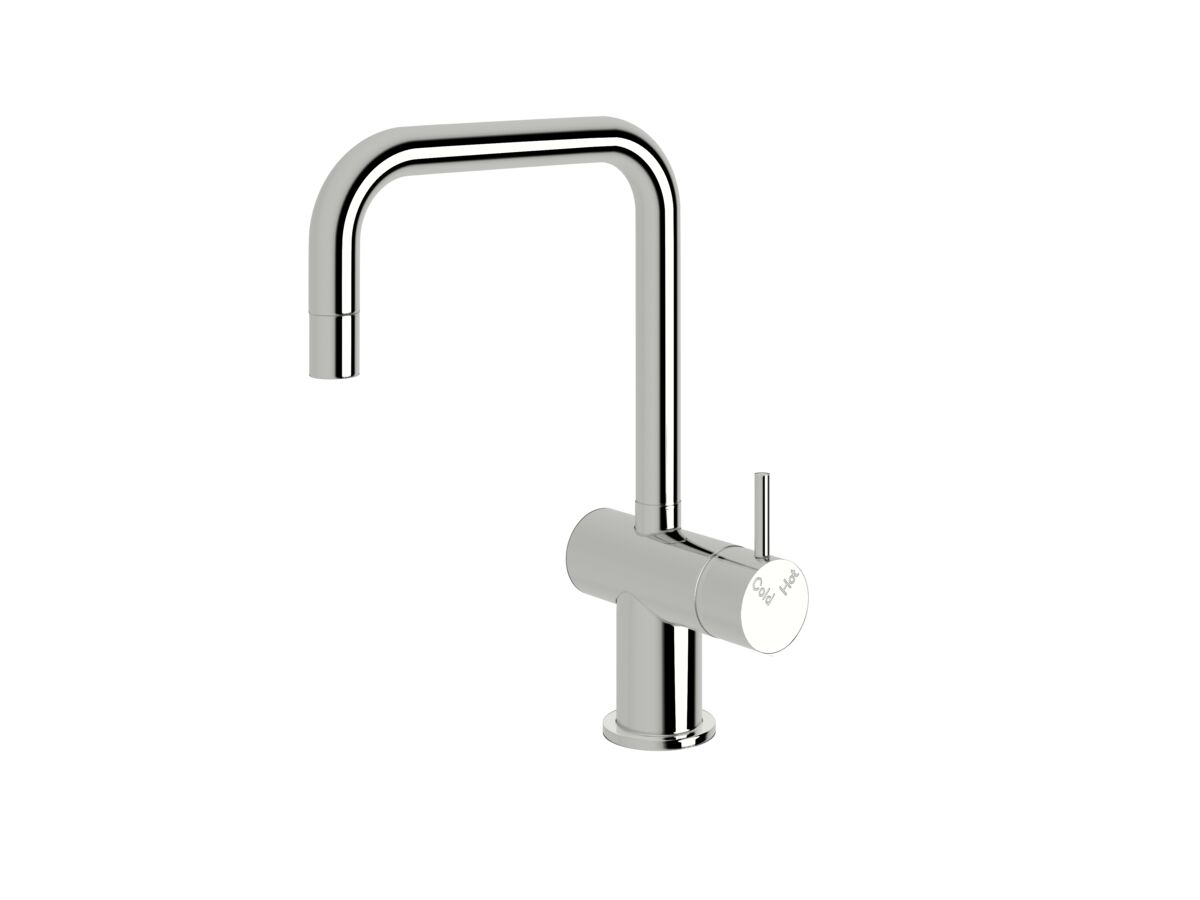 Scala Mini Basin / Sink Mixer Small Square Left Hand Chrome (5 Star)