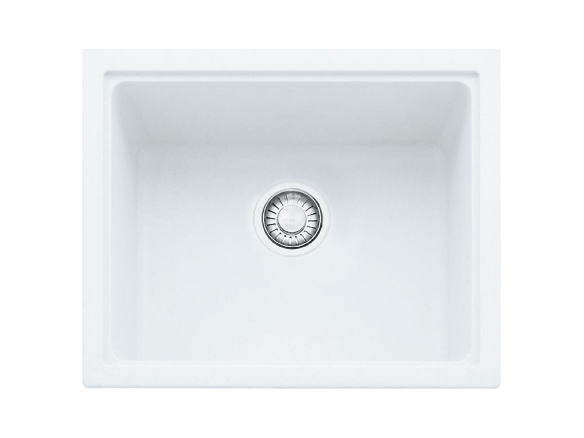 Franke Impact Granite IMG11050 Single Bowl Undermount Sink Only Polar