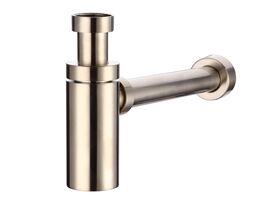 Mizu Drift Bottle Trap 40mm Brushed Nickel