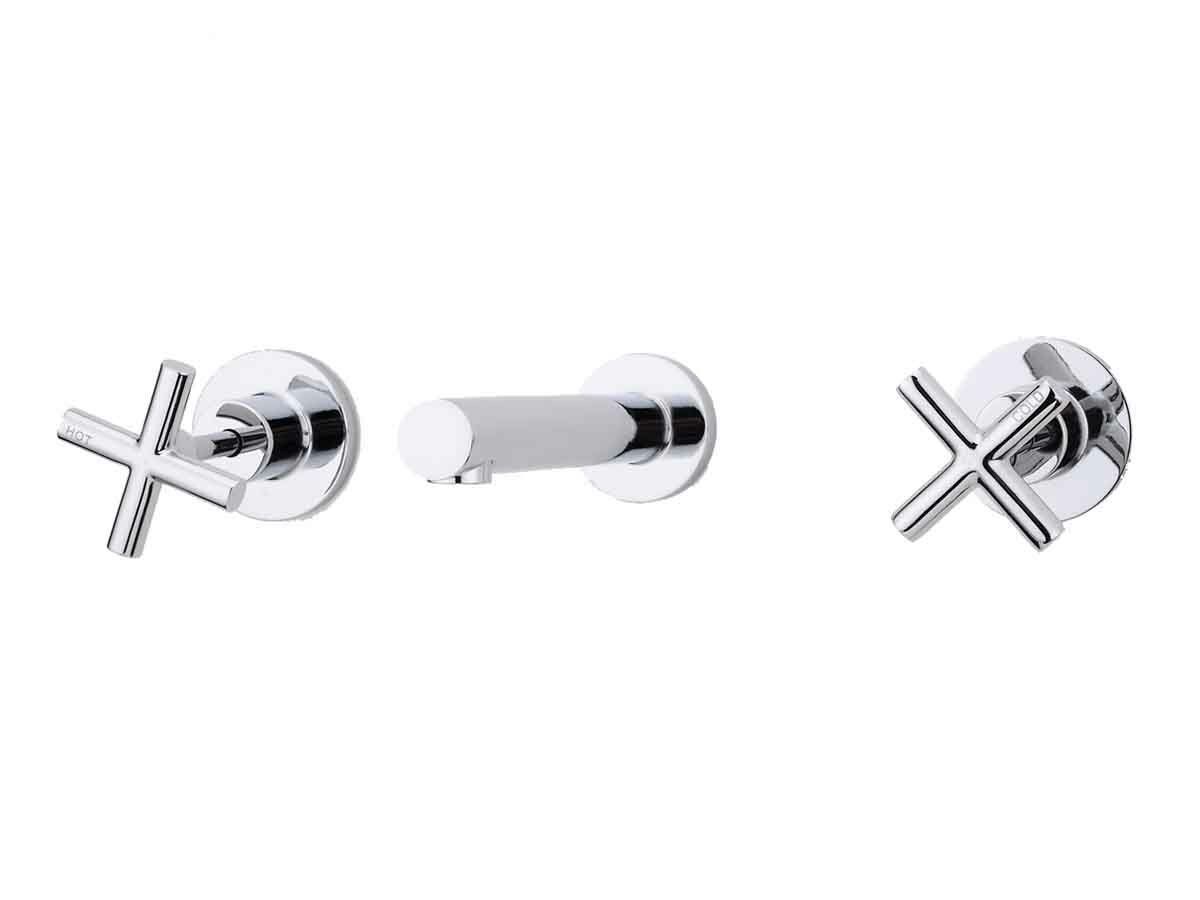 Posh Solus Bath Set Outlet Chrome